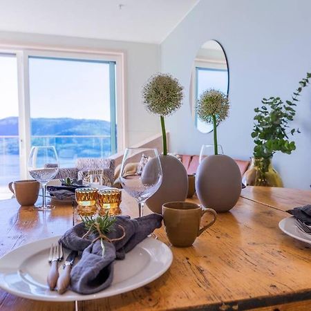 Mjossuite With Lovely View Sjusjøen Kültér fotó