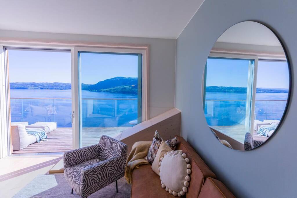 Mjossuite With Lovely View Sjusjøen Kültér fotó